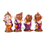 Ganesh Statue Marble: Exquisite Hand-Carved Murti | Spiritual Decor, Hindu God Idol | Remover of Obstacles | Authentic Indian Art