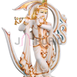 Marble Krishna Statue: Divine Masterpiece | Luxurious Temple Decor | Authentic Indian Craftsmanship | Sacred Stone Art Collection