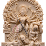 Maa Durga Statue: Divine Goddess Masterpiece | Luxury Temple Decor | Authentic Indian Craftsmanship | Sacred Shakti Art