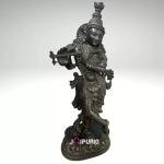 2ft Hand Carved Black Stone Krishna Statue | Jaipurio