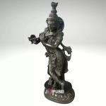 2ft Hand Carved Black Stone Krishna Statue | Jaipurio