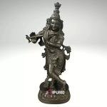 2ft Hand Carved Black Stone Krishna Statue | Jaipurio