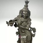 2ft Hand Carved Black Stone Krishna Statue | Jaipurio