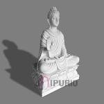 Gautam Buddha Garden & Home Statue | Majestic 152.4 × 91.44 × 60.96 cm Fiberglass Art | Premium 26 kg Meditation Sculpture | Zen Decor