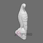 Eagle Wall Hanging Sculpture | 91.4 x 45.7 x 15.2 cm | 8 kg Fiberglass & Marble | Majestic Bird of Prey Art | Realistic Raptor Decor | Jaipurio