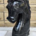 Vintage Marble Hand Carved Horse Statue - Intricate Sculpture | Jaipurio