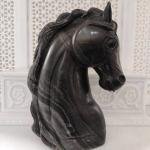 Vintage Marble Hand Carved Horse Statue - Intricate Sculpture | Jaipurio