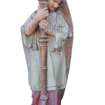 Ceramic Archangel Candle Holder: Sacred Church Angel Statue | Religious Art | Divine Light Holder | Spiritual Decor