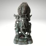 Green Soapstone Krishna Statue | Exquisite 2ft Temple Idol | Handcrafted Natural Stone Masterpiece | Sacred Art | Jaipurio