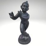 ISKCON Krishna Black Stone Statue | Divine 2ft Temple Idol | Handcrafted Traditional Masterpiece | Sacred Art | Jaipurio