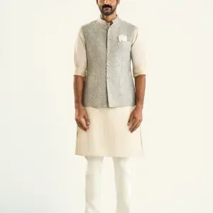 The Jantar Mantar Waistcoat (S-XL) | Astronomical Formal Vest | Celestial Collection by Jaipurio