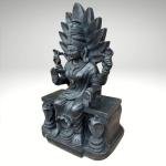 18" Hand Carved Black Stone Goddess Shanta Durga Statue | Jaipurio