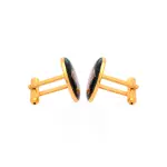 Black Mallard Brass Cufflink | Artisanal Luxury Accessories | Jaipurio