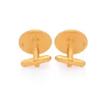 Blue Mallard Brass Cufflink | Moorish-Inspired Accessories | Jaipurio