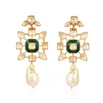 Jharokha Earrings | Jaipurio Curates Holiday Collection | Festive Elegance