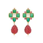 Gulzar Earrings | Jaipurio Curates Holiday Collection | Festive Elegance