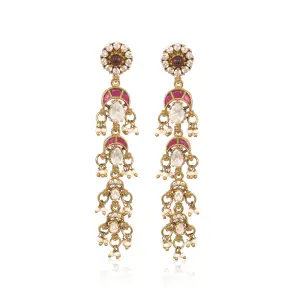 Falak Earrings - Exclusive Jaipurio Curates Holiday Collection