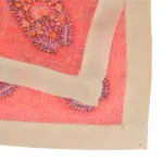 Beige Paisley Pocket Square | Pure Silk | Luxury Design | Jaipurio