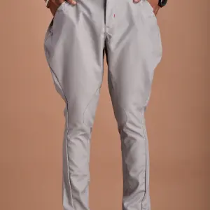 Classic Grey Jodhpuri Breeches | Premium Cotton Riding Pants | Traditional Indian Equestrian Style | Comfortable Belt Closure | Being Brothers