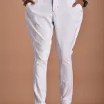 Classic White Jodhpuri Breeches | Premium Cotton Riding Pants | Traditional Indian Equestrian Style | Comfortable Belt Closure | Being Brothers