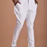 Classic White Jodhpuri Breeches | Premium Cotton Riding Pants | Traditional Indian Equestrian Style | Comfortable Belt Closure | Being Brothers