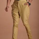 Classic Khaki Jodhpuri Breeches | Premium Cotton Riding Pants | Traditional Indian Equestrian Style | Comfortable Belt Closure | Being Brothers