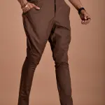 Classic Cocoa Brown Jodhpuri Breeches | Premium Cotton Riding Pants | Traditional Indian Equestrian Style | Comfortable Belt Closure | Being Brothers