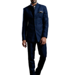 Royal Cyan Bandhgala Suit (S-XL) | Premium Designer Formal Wear | Luxury Color Collection by Jaipurio