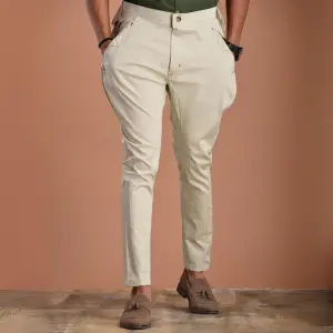Personalized Premium Men's Breeches | Light Green Cotton Riding Pants | Custom-Made Indian Equestrian Style | Comfortable Belt Closure | Being Brothers