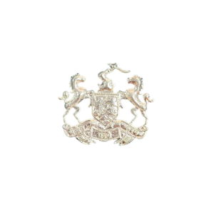 Jadeja Clan Silver Monogram Cufflinks | Premium Heritage Design, Royal Craftsmanship | Luxury Traditional Accessories | Classic Gift Choice