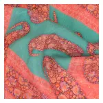 Turquoise Paisley Pocket Square - Exquisite Craftsmanship | Jaipurio