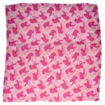 Pink Tiger Pocket Square | Pure Silk | Luxury Design | Jaipurio