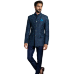 Jaal Bandhgala Suit (S-XL) | Traditional Pattern Design | Premium Indian Formal Wear by Jaipurio