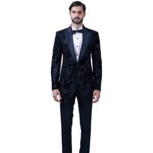 The Baroque Tuxedo Jacket | Premium Designer Formal Wear | Jaipurio Collection