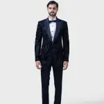 The Baroque Tuxedo Jacket | Premium Designer Formal Wear | Jaipurio Collection