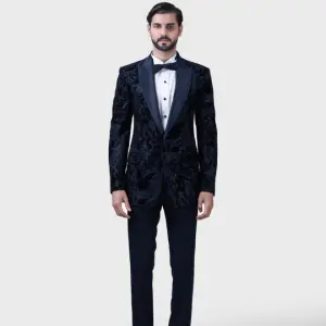 The Baroque Tuxedo Jacket | Premium Designer Formal Wear | Jaipurio Collection