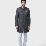 The Paisley Damask Achkan (S-XL) | Luxury Pattern Collection | Premium Traditional Wear by Jaipurio