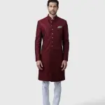 The Jamewar Butti Achkan (S-XL) | Traditional Kashmiri Heritage | Premium Butti Collection by Jaipurio