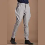 Classic Grey Jodhpuri Breeches | Premium Cotton Riding Pants | Traditional Indian Equestrian Style | Comfortable Belt Closure | Being Brothers