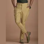 Classic Khaki Jodhpuri Breeches | Premium Cotton Riding Pants | Traditional Indian Equestrian Style | Comfortable Belt Closure | Being Brothers