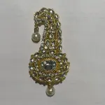 Golden Kalangi Sarpech - Regal Groom's Wedding Accessory