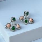 Petal Jacket Earrings | Jaipurio Curates Holiday Collection | Festive Elegance