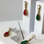 Glow Drop Earrings - Exclusive Jaipurio Curates Holiday Collection