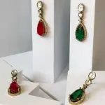 Glow Drop Earrings - Exclusive Jaipurio Curates Holiday Collection