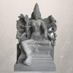 Sitting Durga Maa Black Stone Sculpture | Monumental 4ft Temple Murti | Handcrafted Sacred Masterpiece | Divine Art | Jaipurio