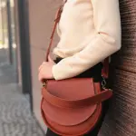 Women's Leather Crossbody Bag: Premium Shoulder Purse | Elegant Daily Handbag | Versatile Design for Women | Perfect Gift Choice