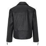 Men's Premium Real Leather Biker Jacket: Ace Black Casual Outerwear | 100% Genuine Leather Motorcycle Coat | Quality Crafted Style