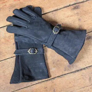 Ulex Black Leather Gloves | Premium Classic Design | Professional Quality Leather Hand Wear | Elegant Daily Accessories | Luxury Comfort