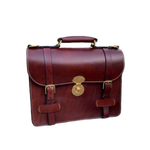 Business Premium Briefcase | Luxury Leather Bag with Brass Fittings | High-Quality Office Satchel Handbag | Elegant Classic Design for Businessmen | Jaipurio