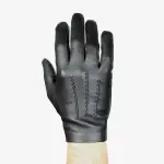 Men's Classic Leather Officer Gloves | Premium Unlined Design with Popper Wrist | Professional Elegant Dress Gloves | Luxury Comfort